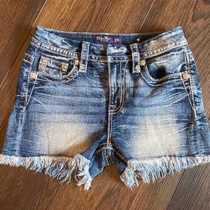 Never worn Miss Me shorts